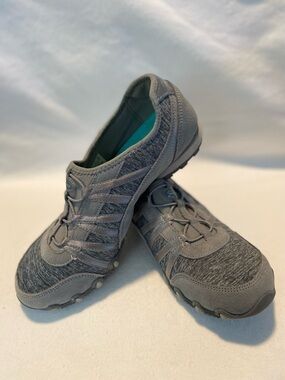 Sketcher’s Women's Gray Slip-On Sneakers
